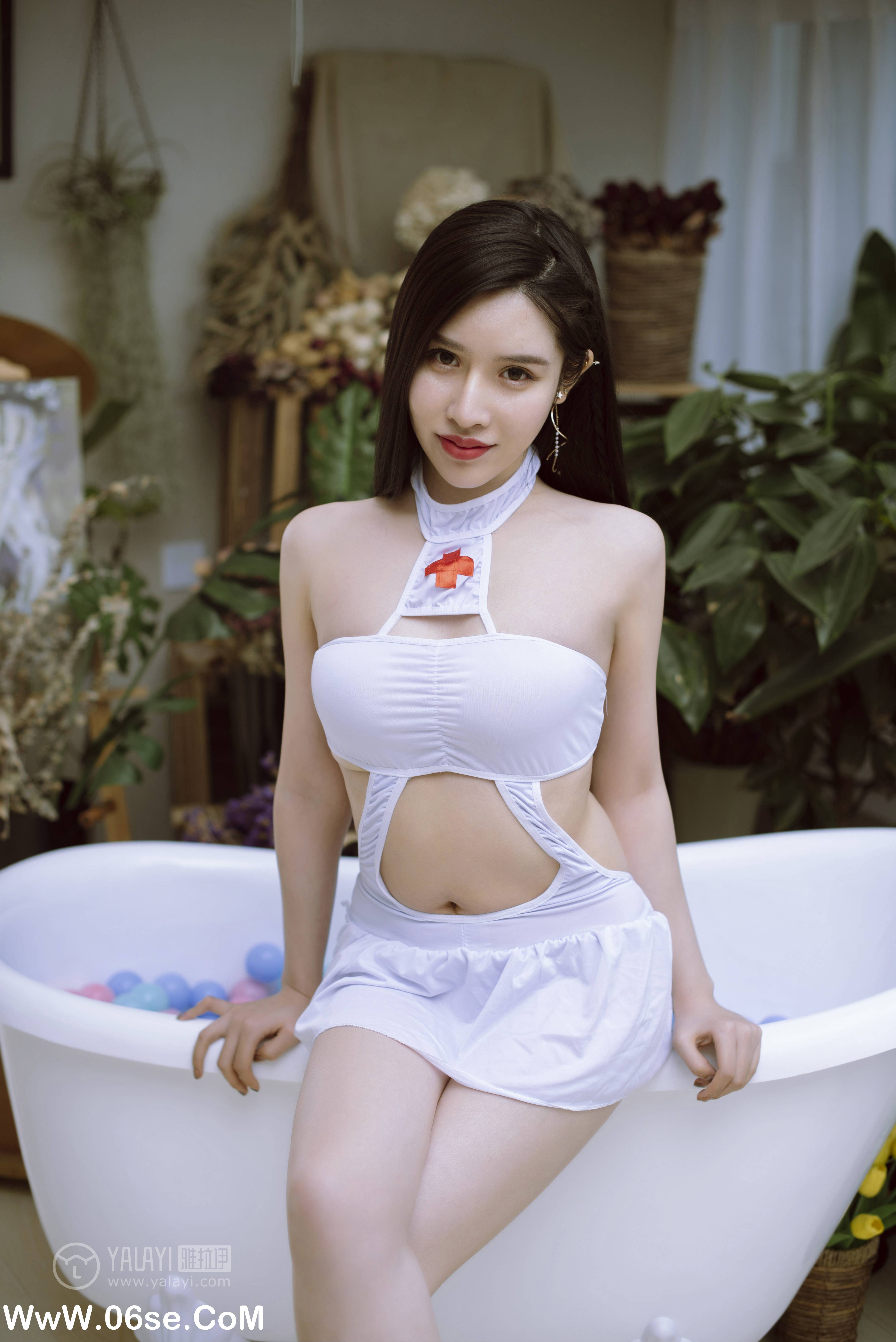 图片[4]-[YALAYI雅拉伊] NO.141 护士姐姐 颖莹-六色网