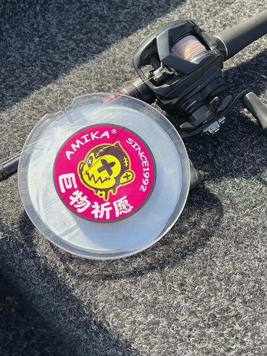 有幸体验了一下中国台湾三十多年的钓线品牌Amika最新测试线