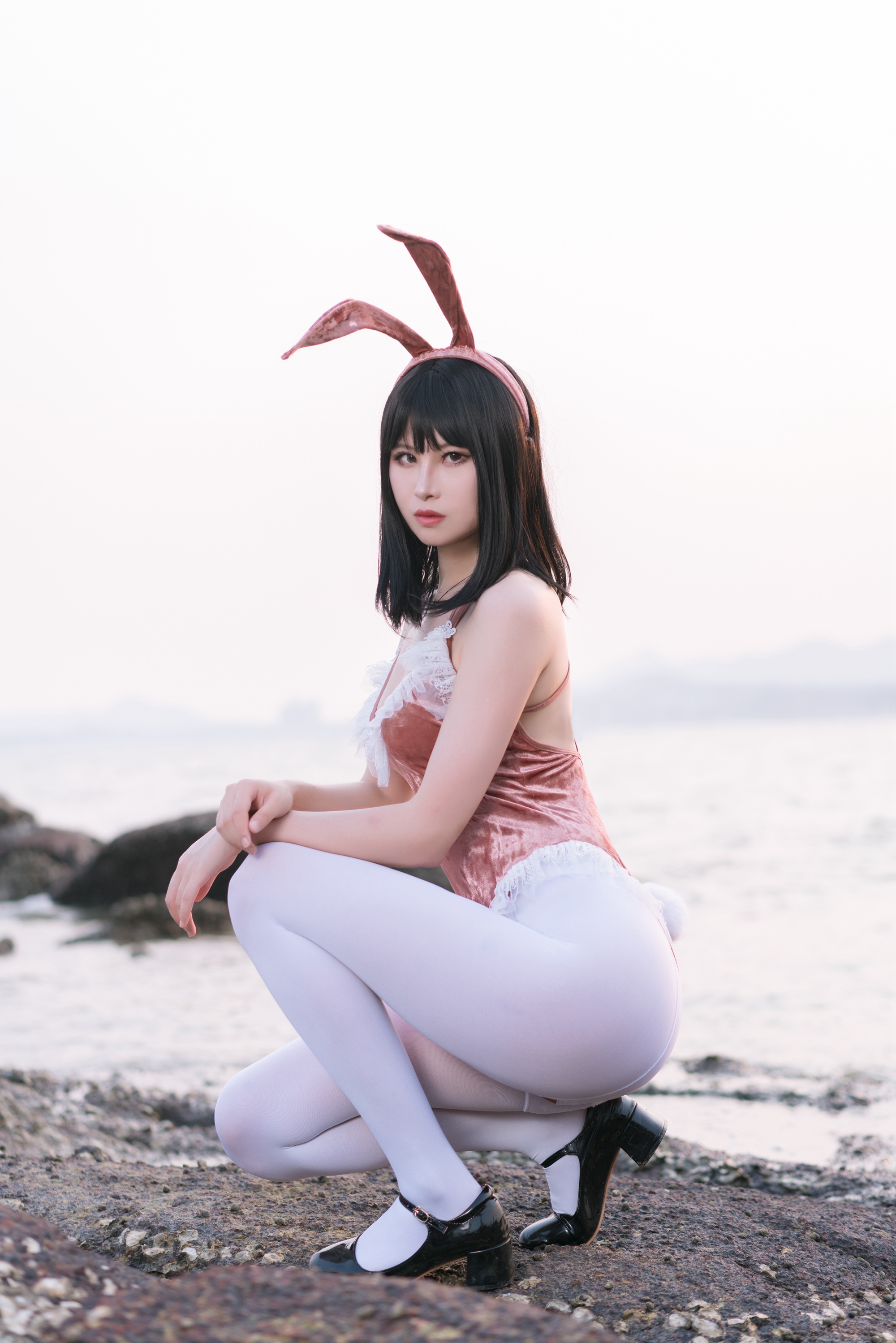 图片[8]-田璐璐 NO.001 — 粉兔[25P59M]-六色网