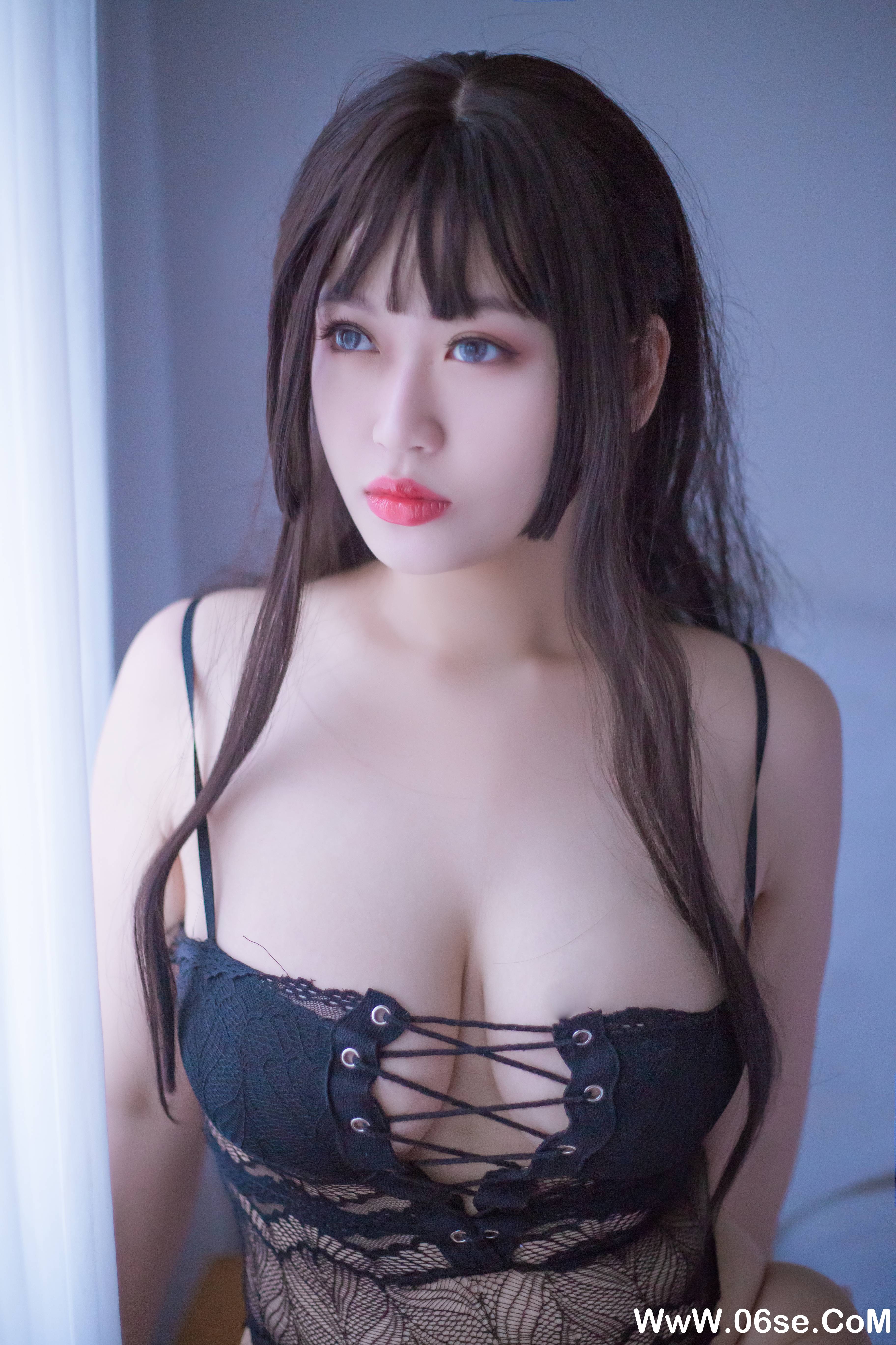 图片[17]-维他奶泽 NO.002 — 黑蕾丝[25P318M]-六色网