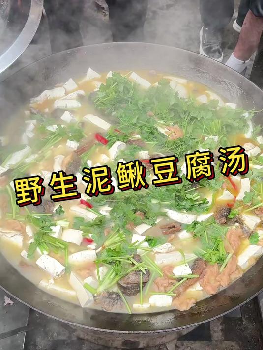 带大家看·-下咱家员工今天的早饭都吃些啥——野生泥鳅豆腐汤!