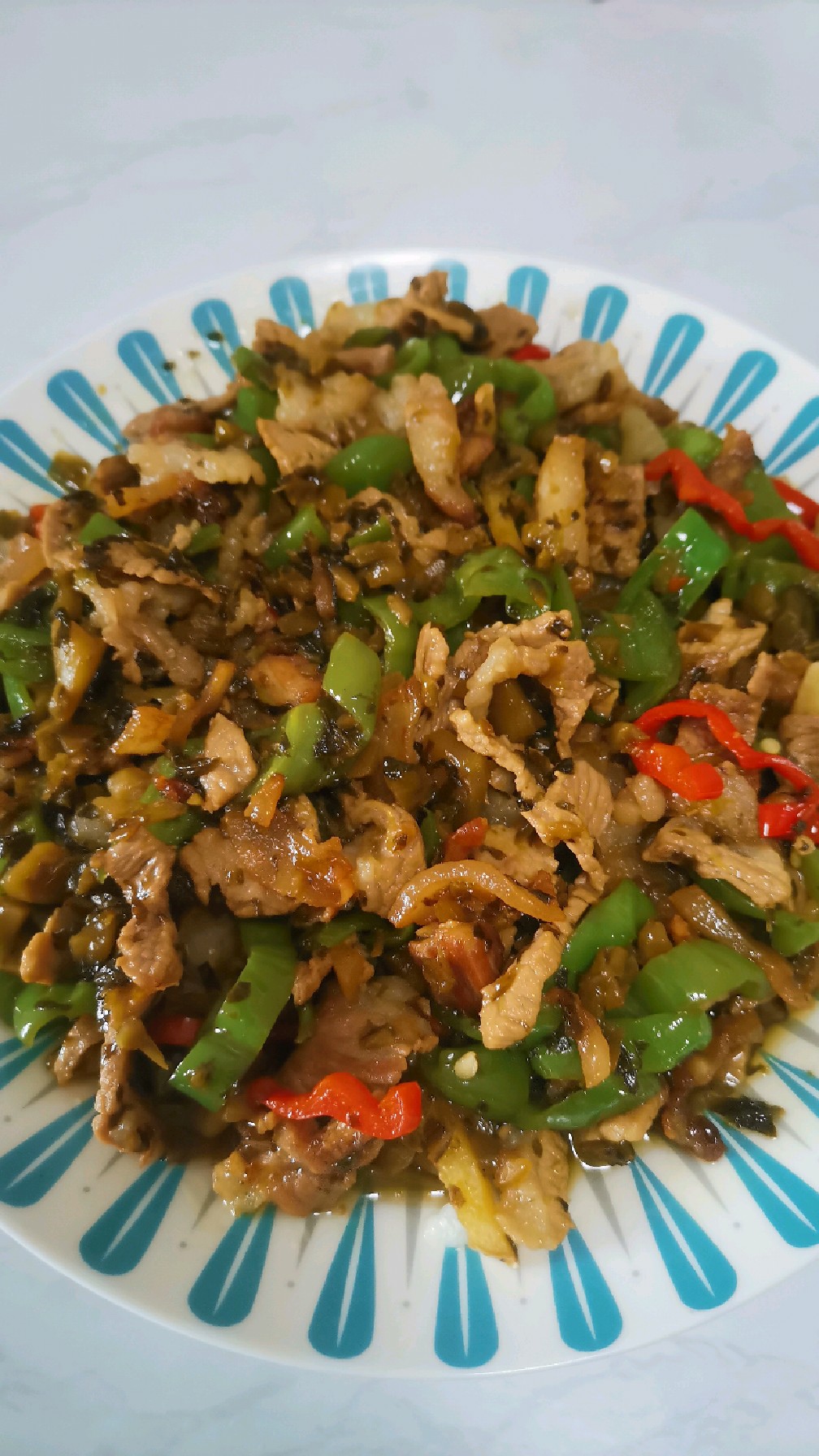 冬菜炒肉丝,鲜香入味,好吃下饭