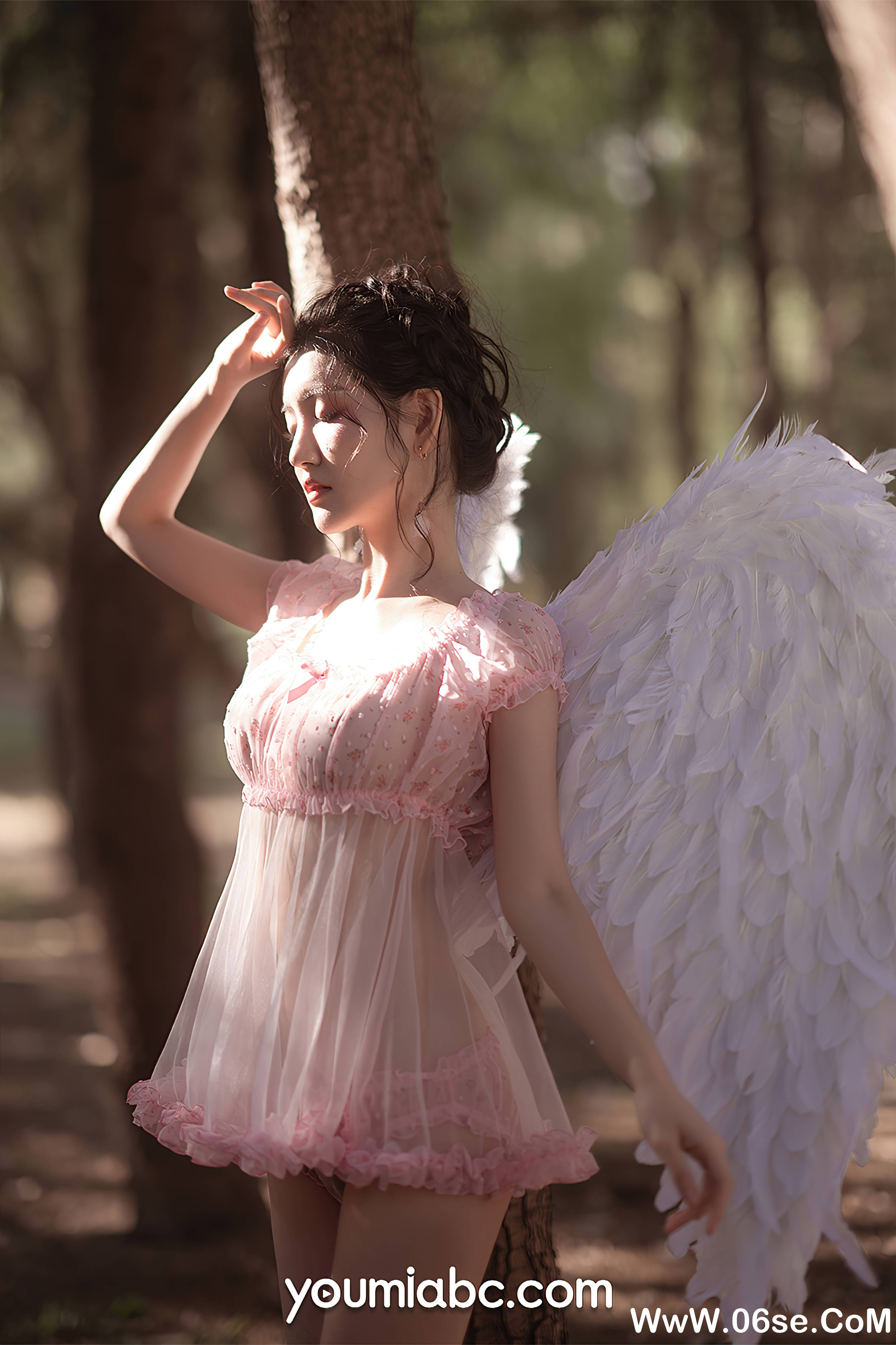 图片[21]-[YouMi尤蜜] 2021.04.14 粉天使 沈梦瑶[39+1P669M]-六色网