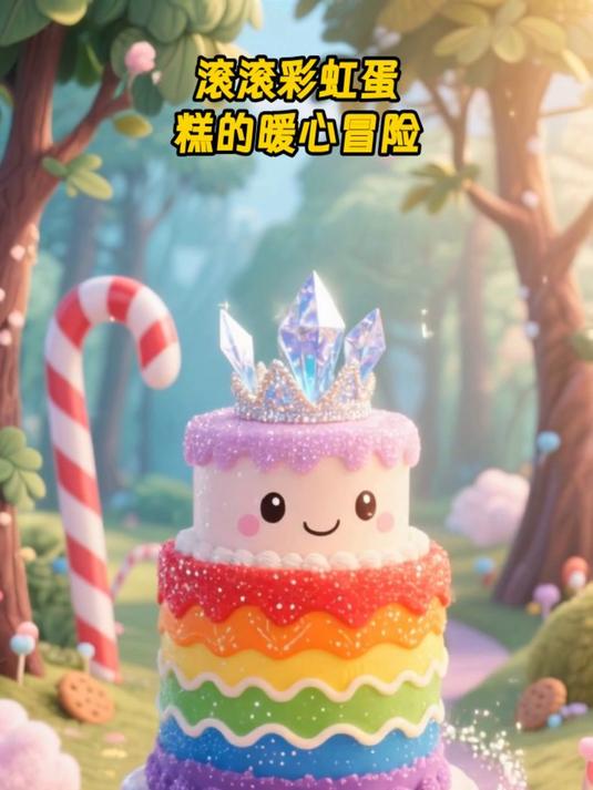 滚滚彩虹蛋糕的暖心冒险