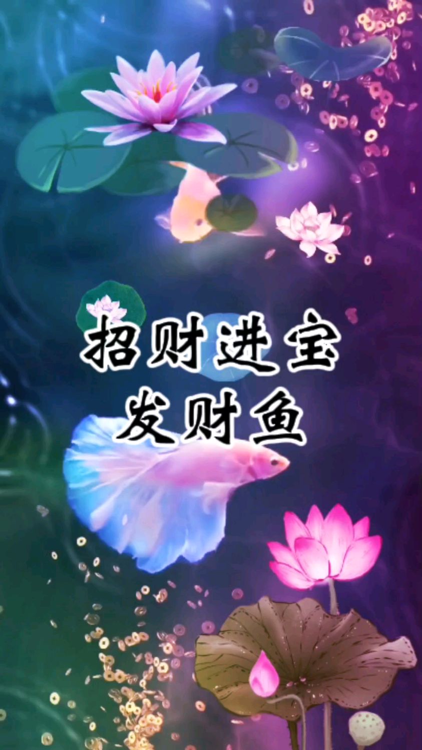 喜见发财鱼!