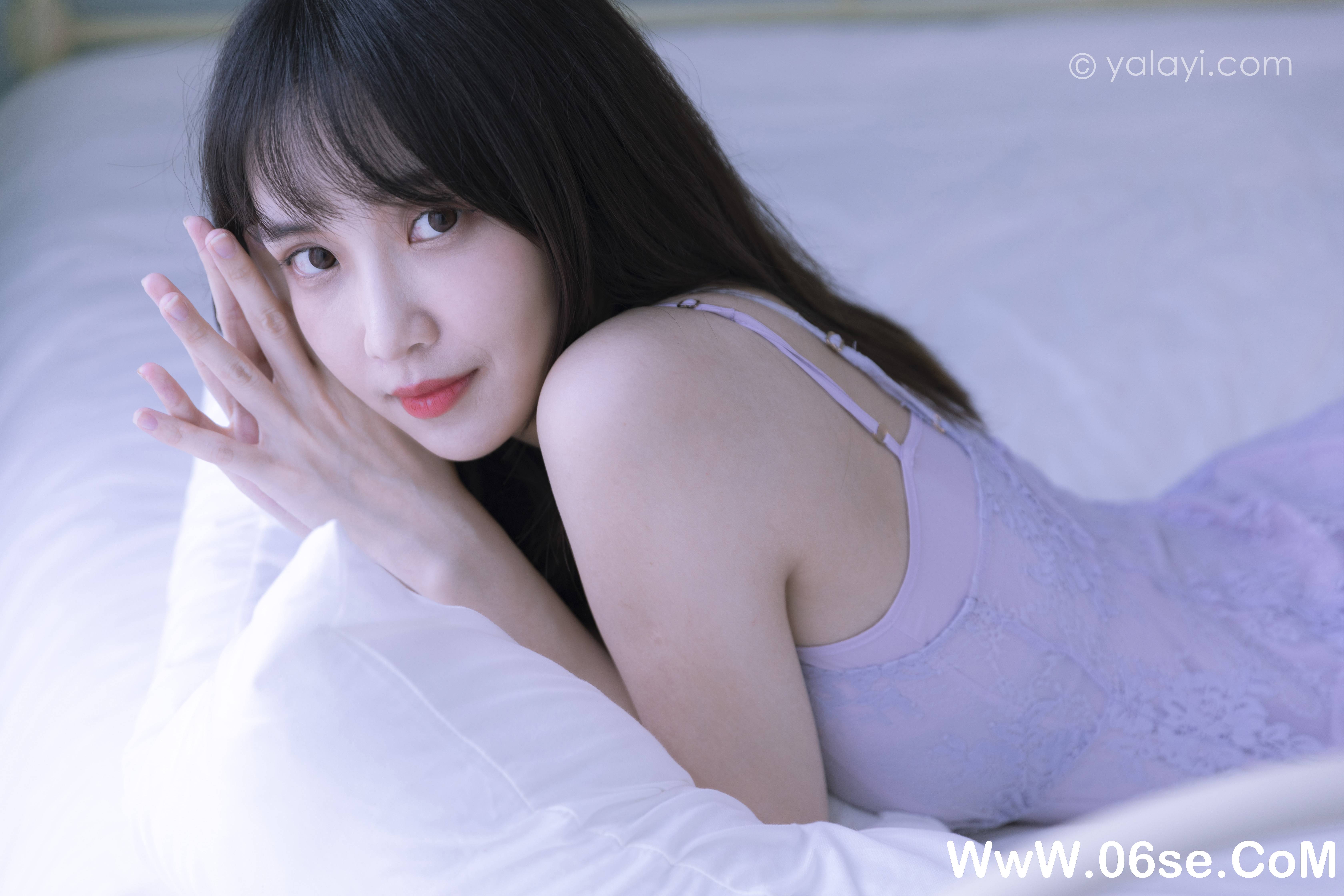 图片[28]-[YALAYI雅拉伊] 2021.06.27 NO.807  妍妍《紫色的早晨》[38+1P432M]-六色网
