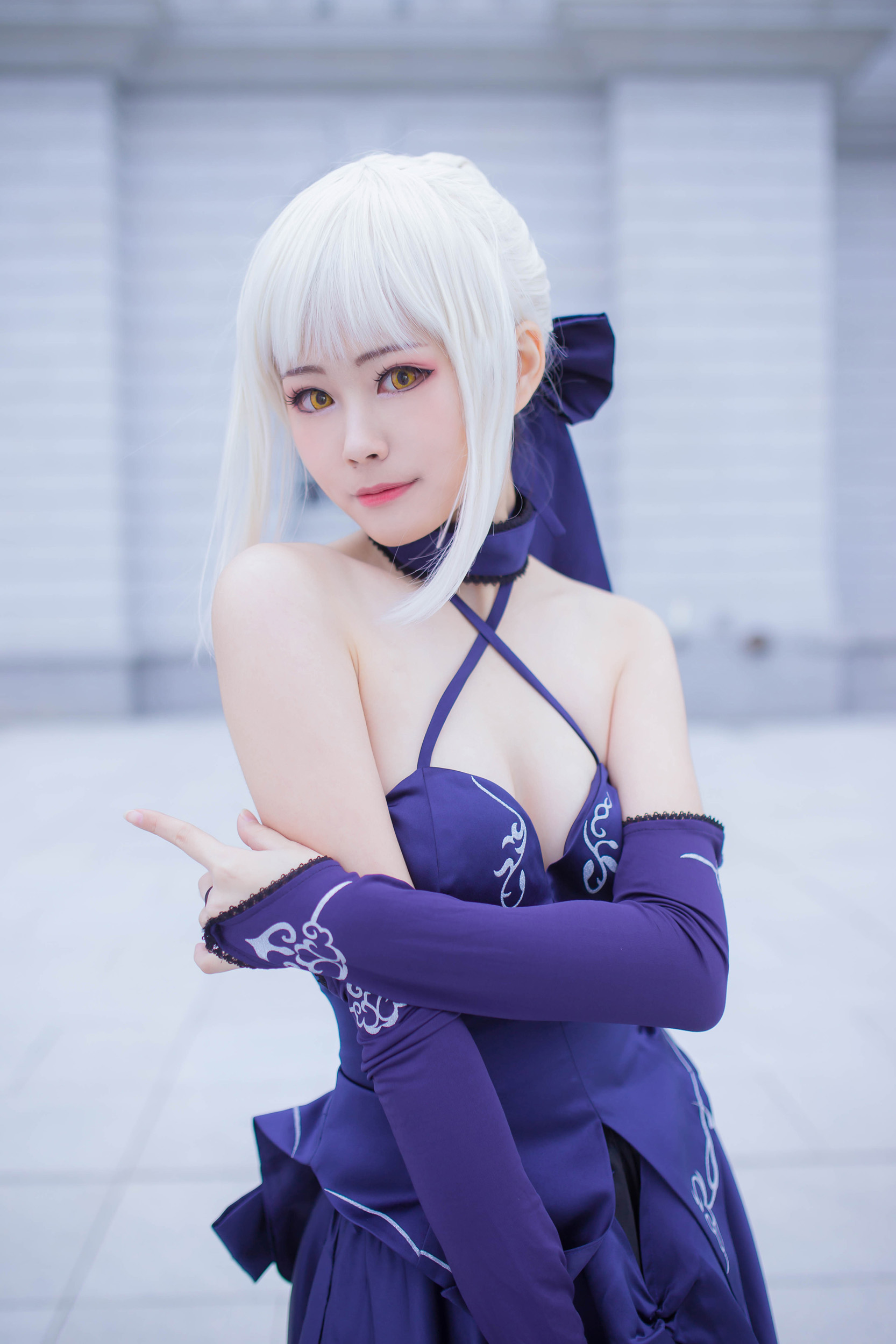 图片[29]-Coser萱-KaYa NO.131 — 黑贞 黑呆毛[32P19M]-六色网