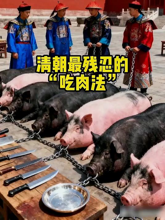 清朝最残忍的“吃肉法”!网友:毫无人性
