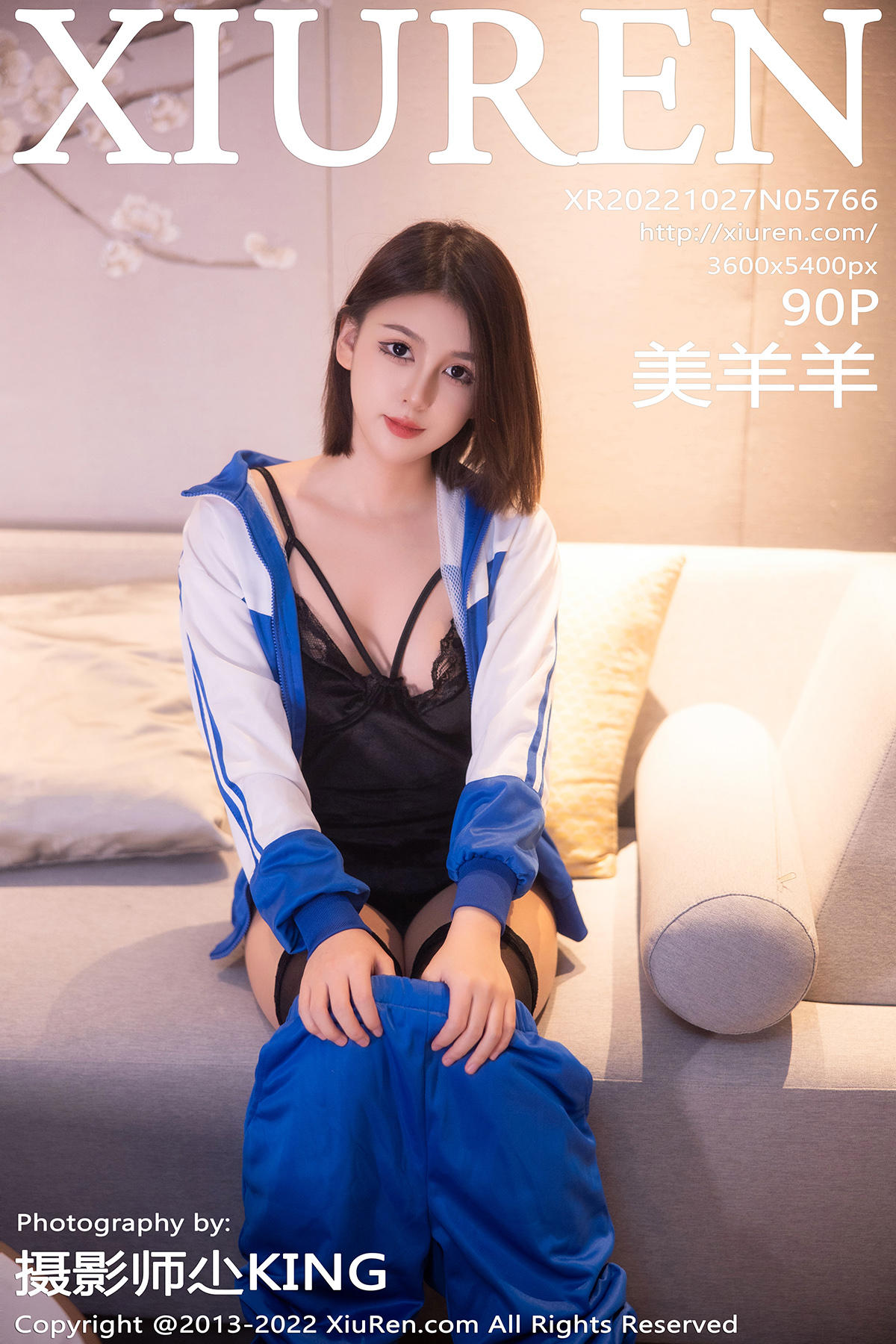【XiuRen秀人网】2022.10.27 Vol.5766 美羊羊【90P】-六色网