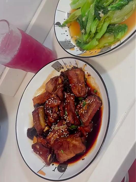 鲁南顺发黑猪排骨(含脆骨10%)猪肋骨 黑猪肉生鲜 净重4斤 源头直发