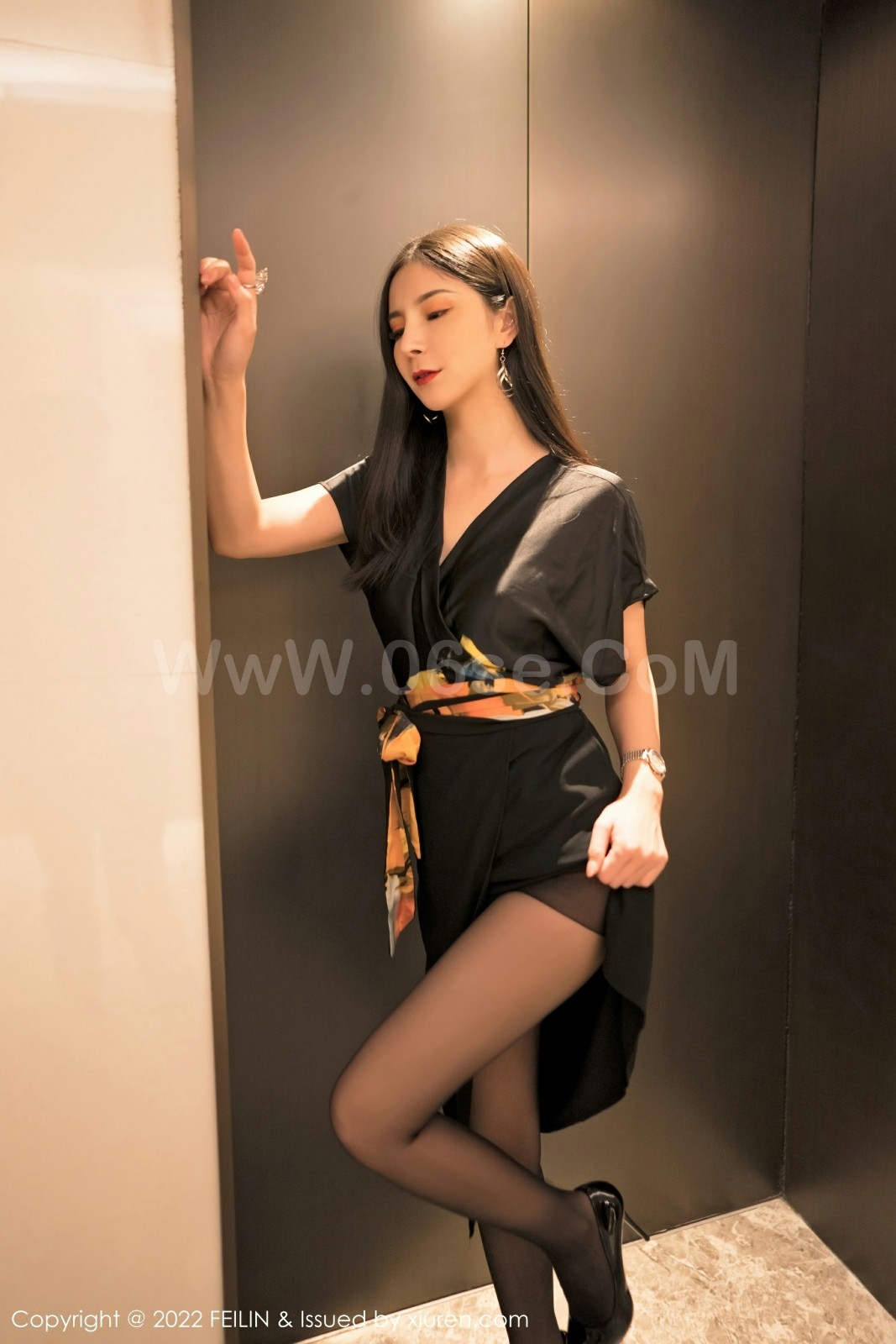 图片[19]-[FEILIN嗲囡囡] 2022.06.27 VOL.450 小蛮妖Yummy-六色网