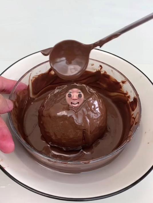 我变成了大巧克力球