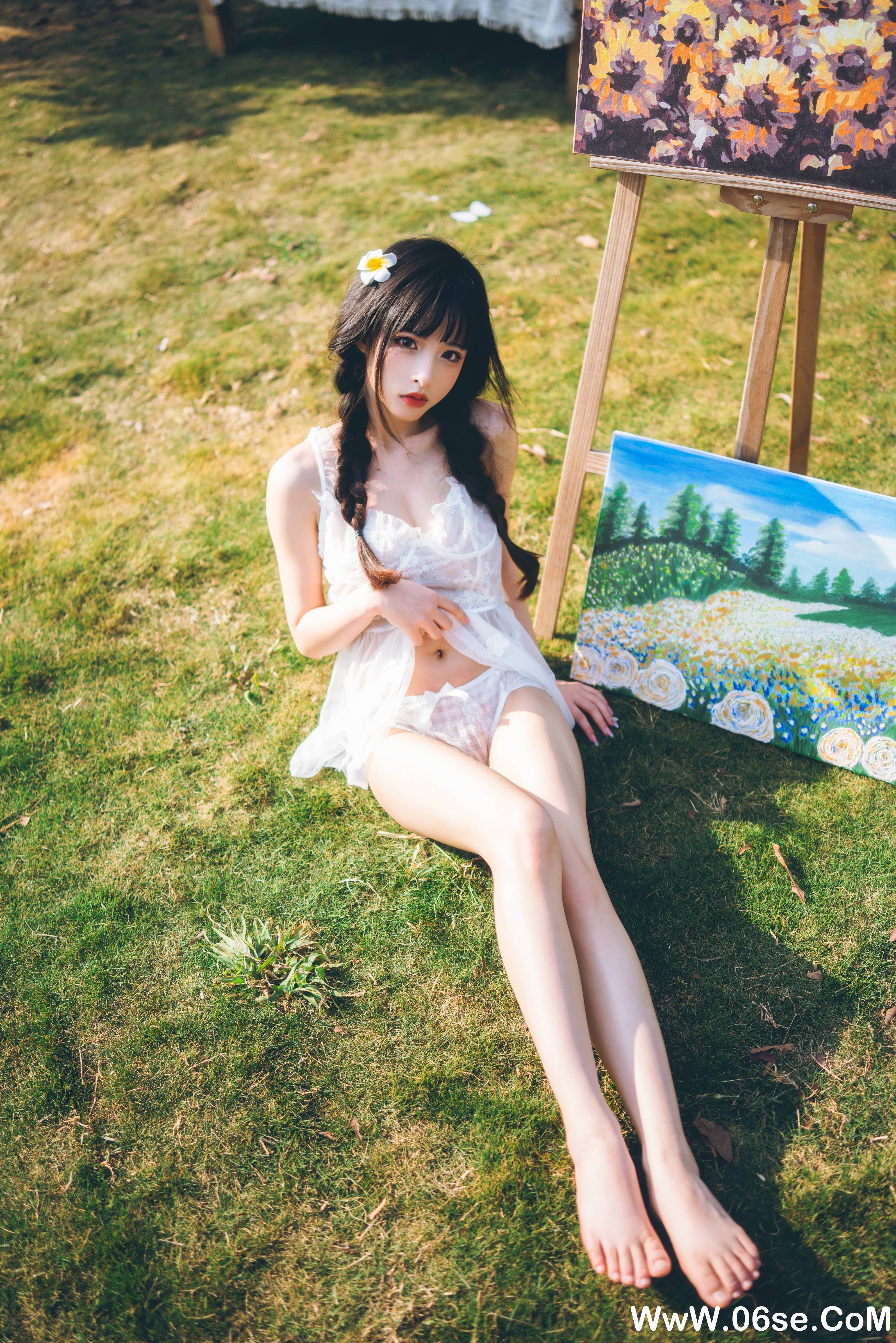 图片[28]-清水由乃 NO.021 – 田园蕾丝裙 [66P2.66G]-六色网