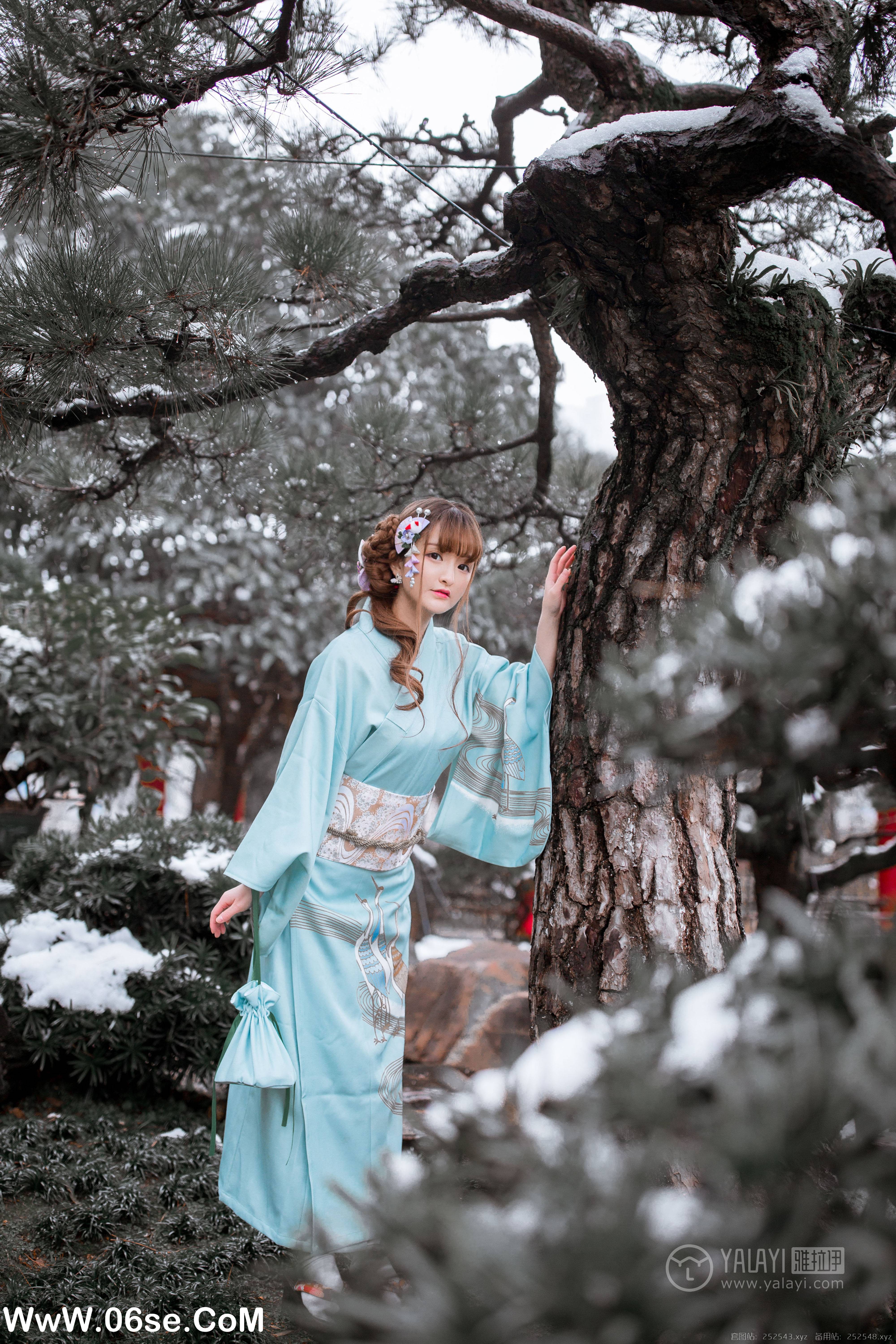 图片[43]-[YALAYI雅拉伊] No.192 赏雪 团团-六色网