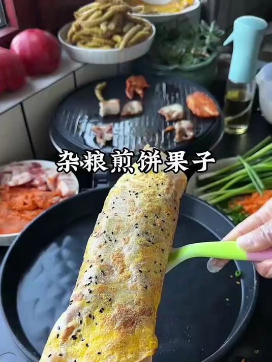 营养又好吃的杂粮煎饼果子
