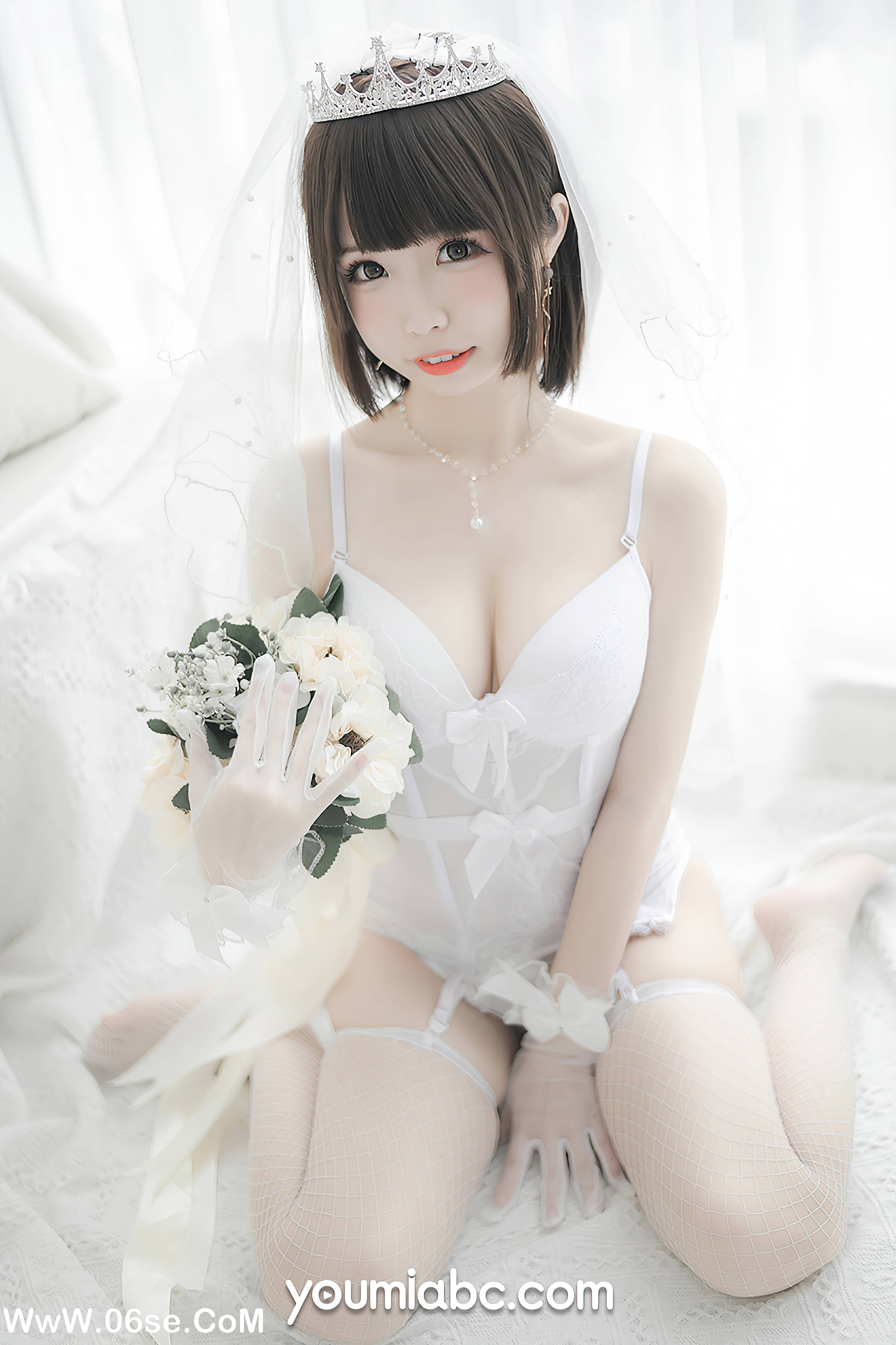 图片[28]-[YouMi尤蜜] 2020.11.10 白皙花嫁 甜椒妙妙mio[41+1P651M]-六色网