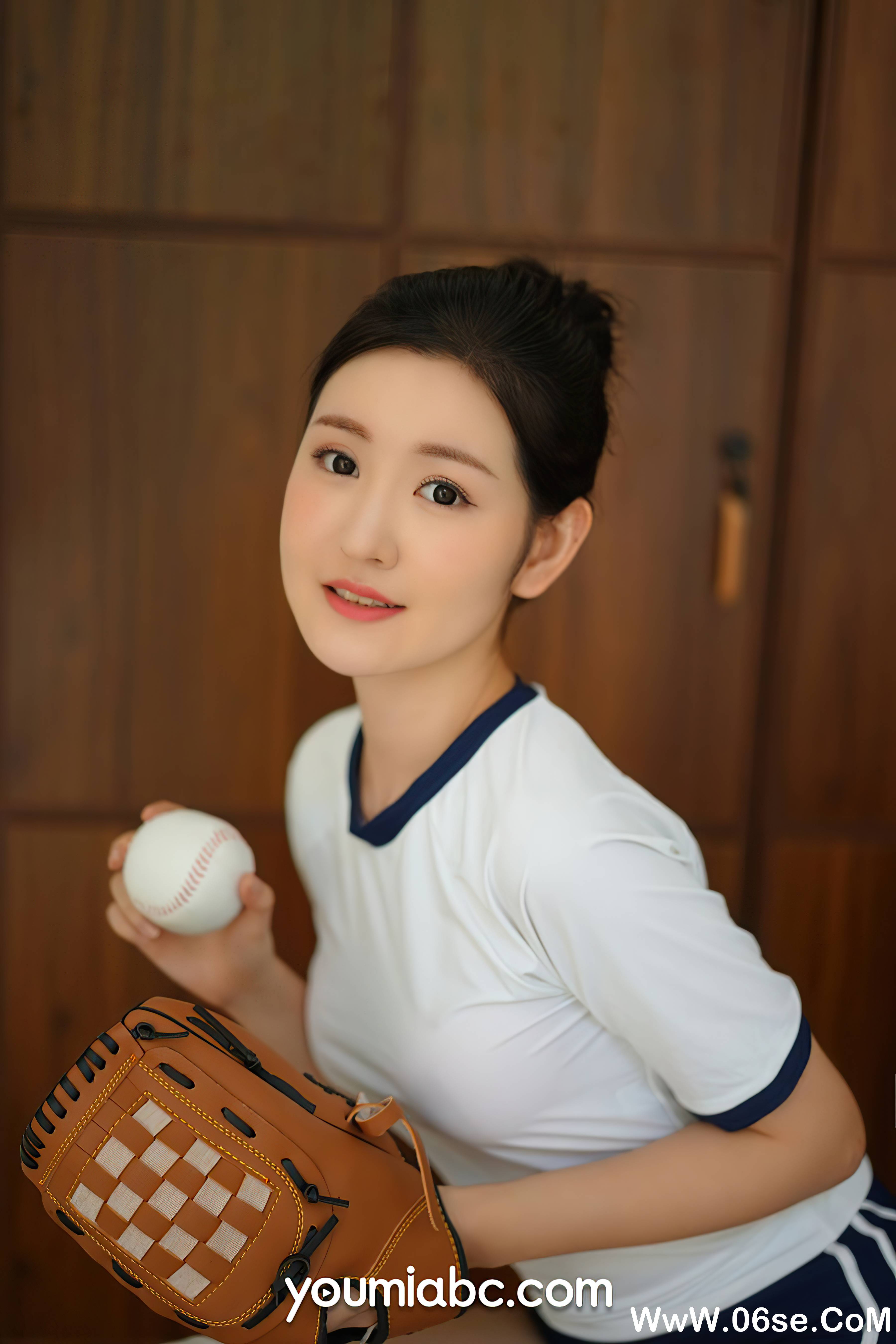 图片[8]-[YouMi尤蜜] 2021.07.05 棒球少女心动signal 沈梦瑶[32+1P690M]-六色网
