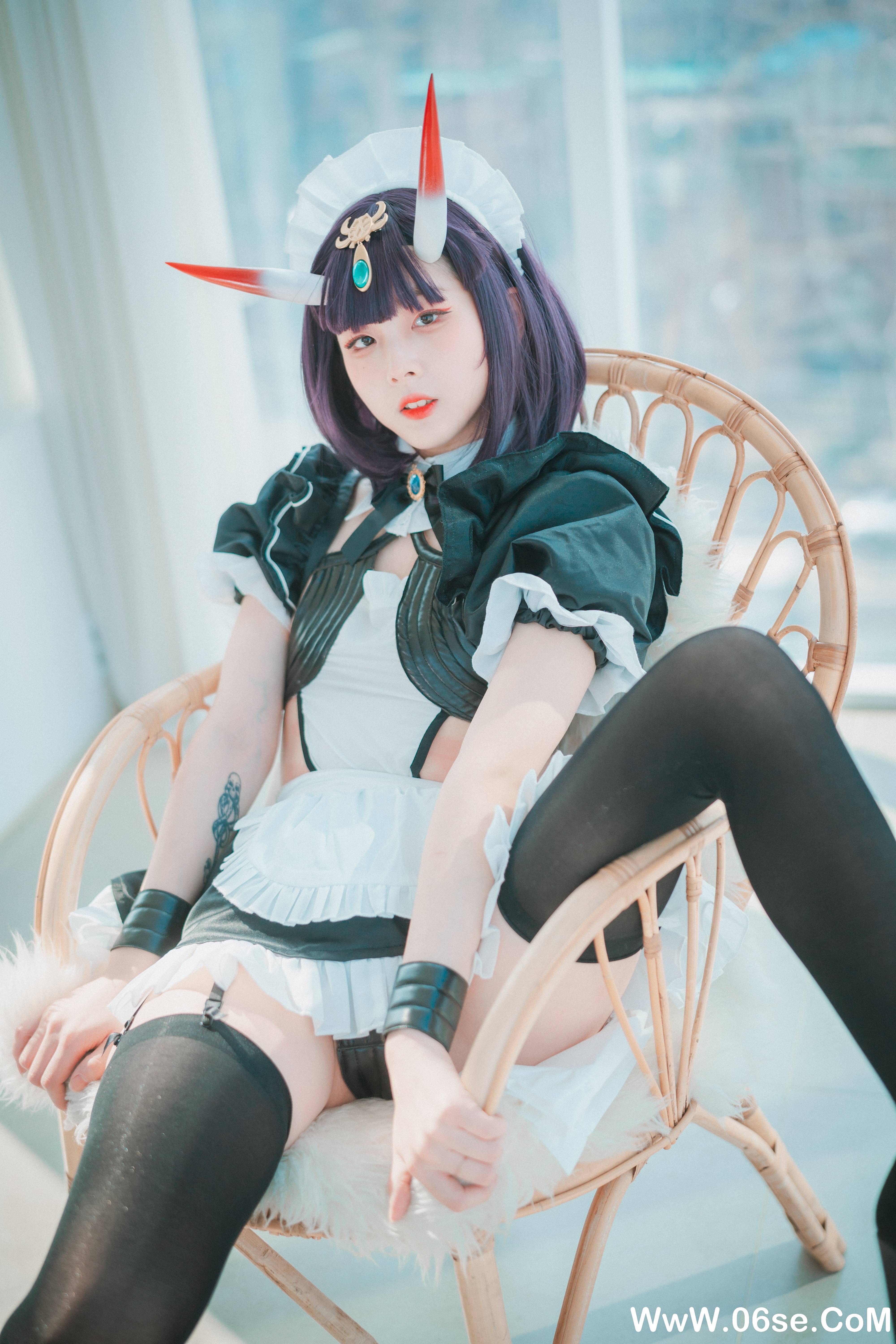图片[10]-DJAWA – NO.104 Shuten Douji Maid [71P699M]-六色网