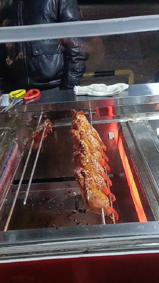 中华美食河南名吃烤鸡腿,营养健康养生保健,吃着方便,看着好看,冬日首选美食