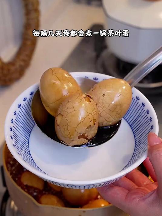 每隔几天就要煮一锅五香茶叶蛋