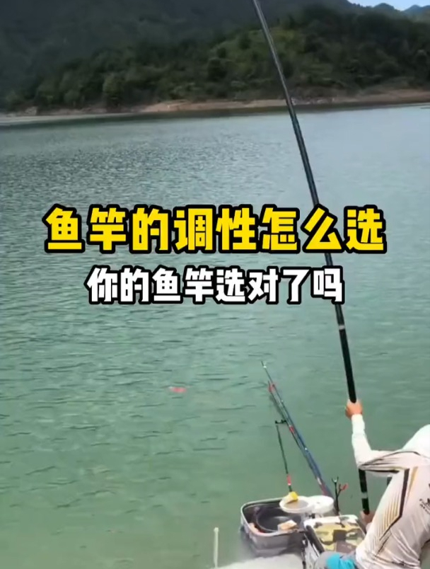 鱼竿的调性怎么选?看看自己的鱼竿选对了吗?