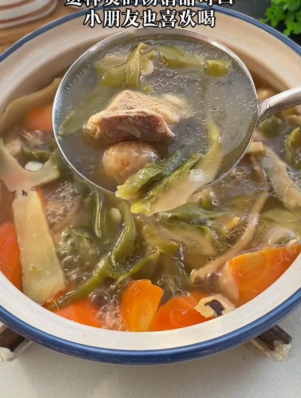 霸王花无花果汤,熬夜气大,经常K声,秋冬季节要好好煲来喝啦