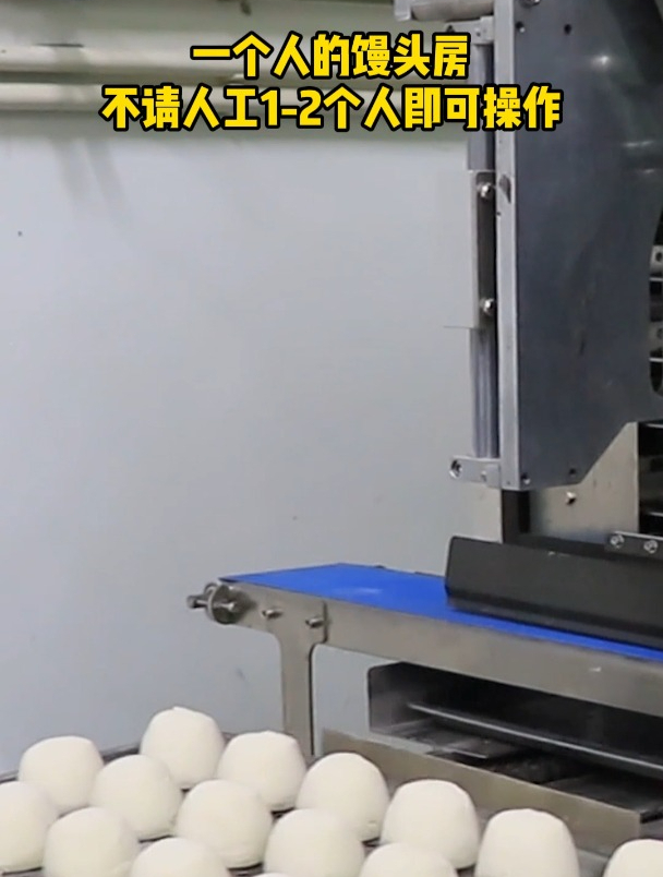 全自动馒头机,让你一小时轻松做出5-7000个馒头