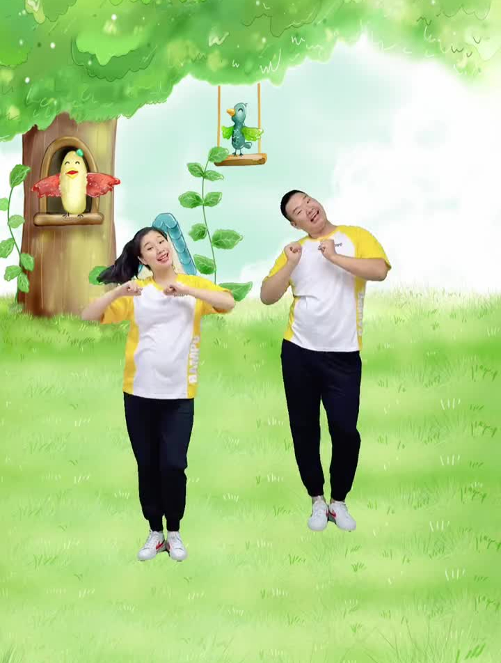 幼儿园小朋友都喜欢的舞蹈《小鸭子》
