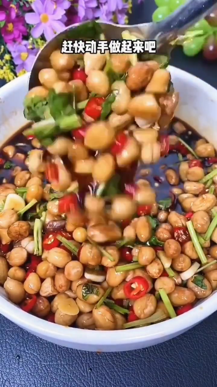 凉拌醋泡花生米,下酒利器!