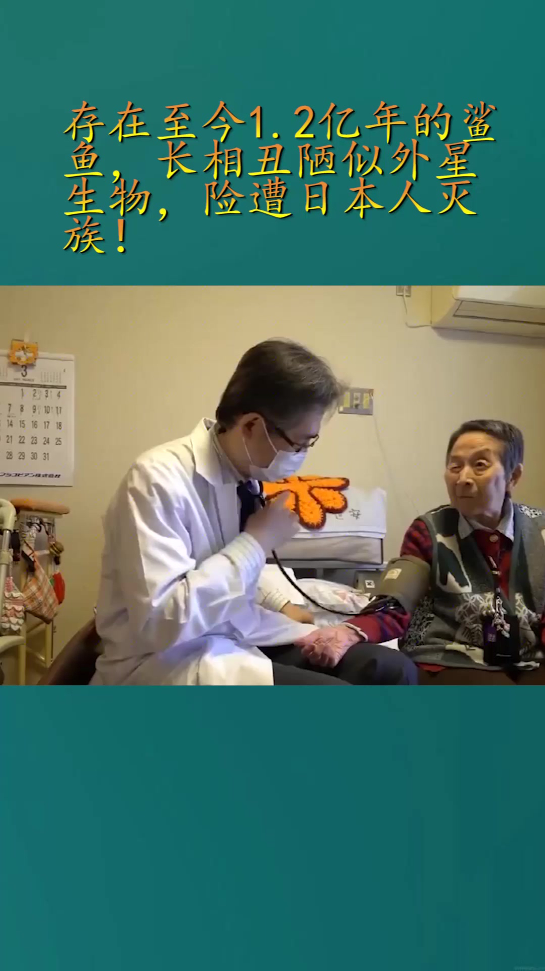 存在至今1.2亿年的鲨鱼,长相丑陋似外星生物,险遭日本人灭族!