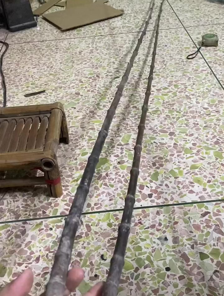 手工定制3米三节的插节鱼竿