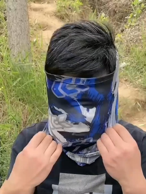 户外钓鱼怕晒黑试试“防晒三件套”,又凉快还防止晒伤!