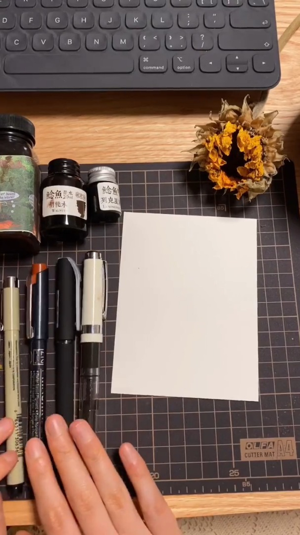 手绘针管笔推荐视频分享