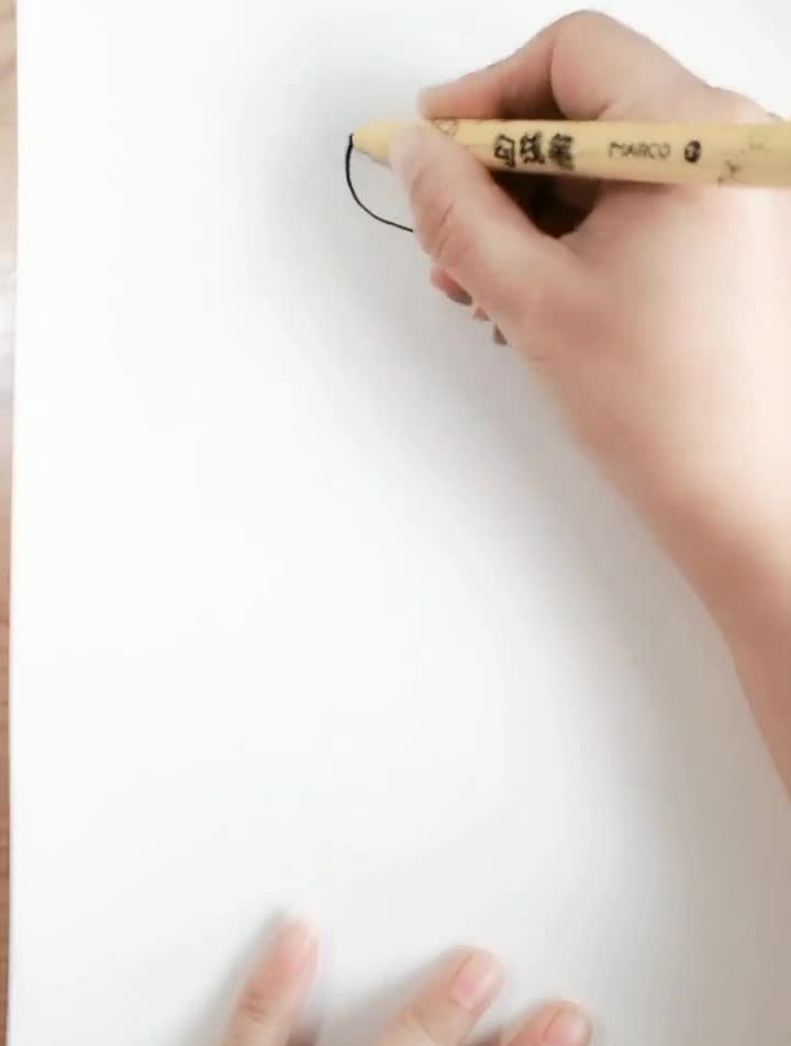 来画画啊画画古风简笔画手绘