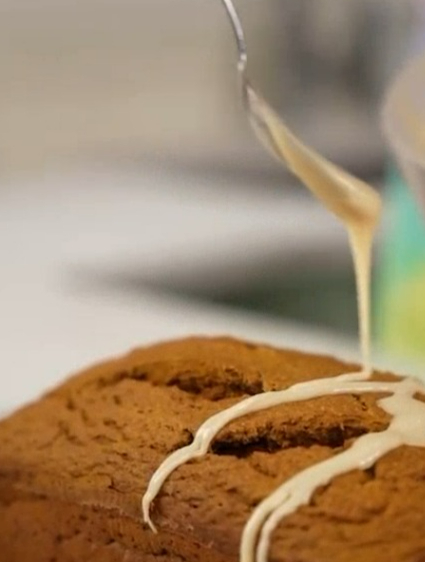 好吃美味的南瓜香料面包