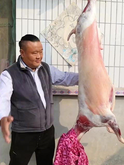 单县羊肉汤,农村老味 红汤羊肉汤制作全过程 民间传统美食