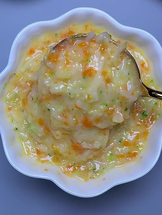 玉米浓汤面,高纤维助消化,锻炼香香甜甜,辅食教程