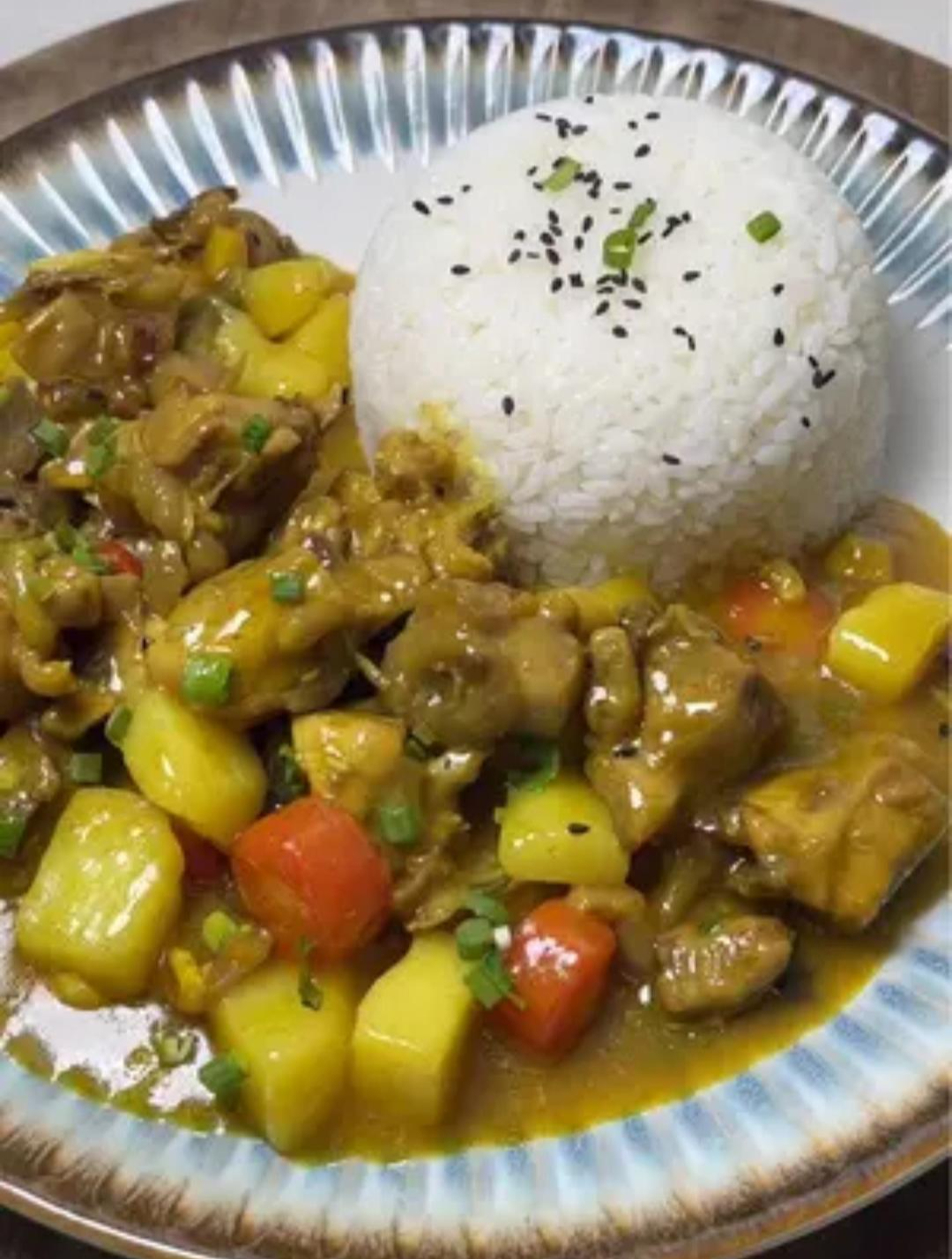 咖喱饭 一起学做菜 家常便饭吃得香