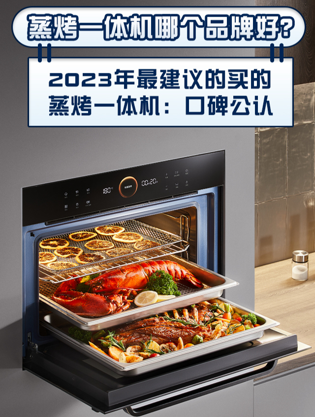 蒸烤一体机哪个品牌好?2023年最建议的买的蒸烤一体机:口碑公认