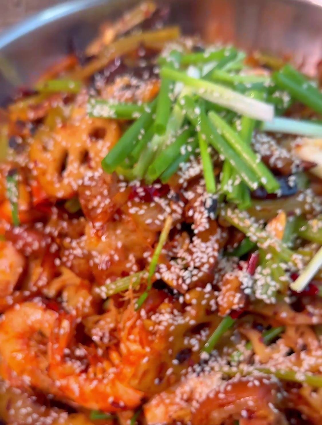 美食分享——干锅猪蹄虾