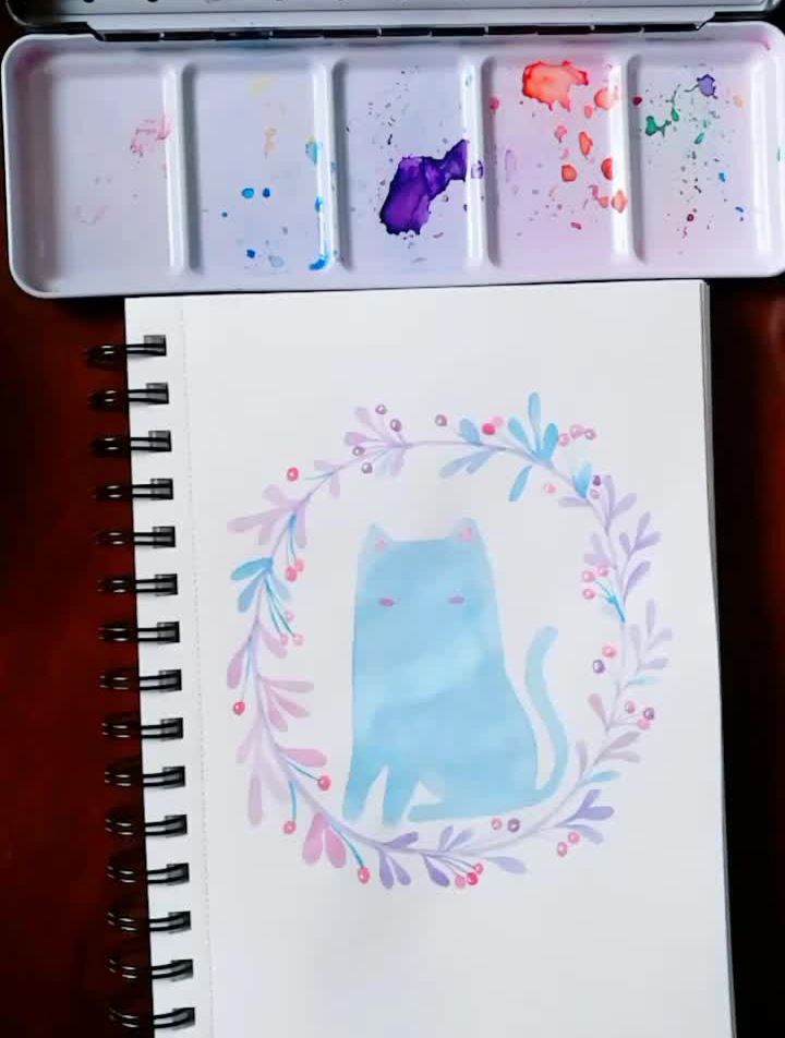 洗盘子的颜色,淡淡的