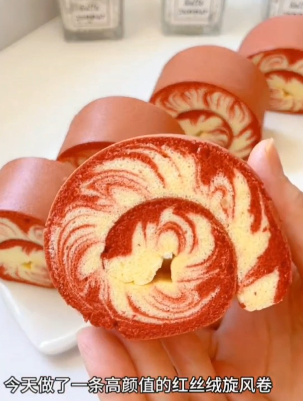 红丝绒蛋糕,好吃又好看