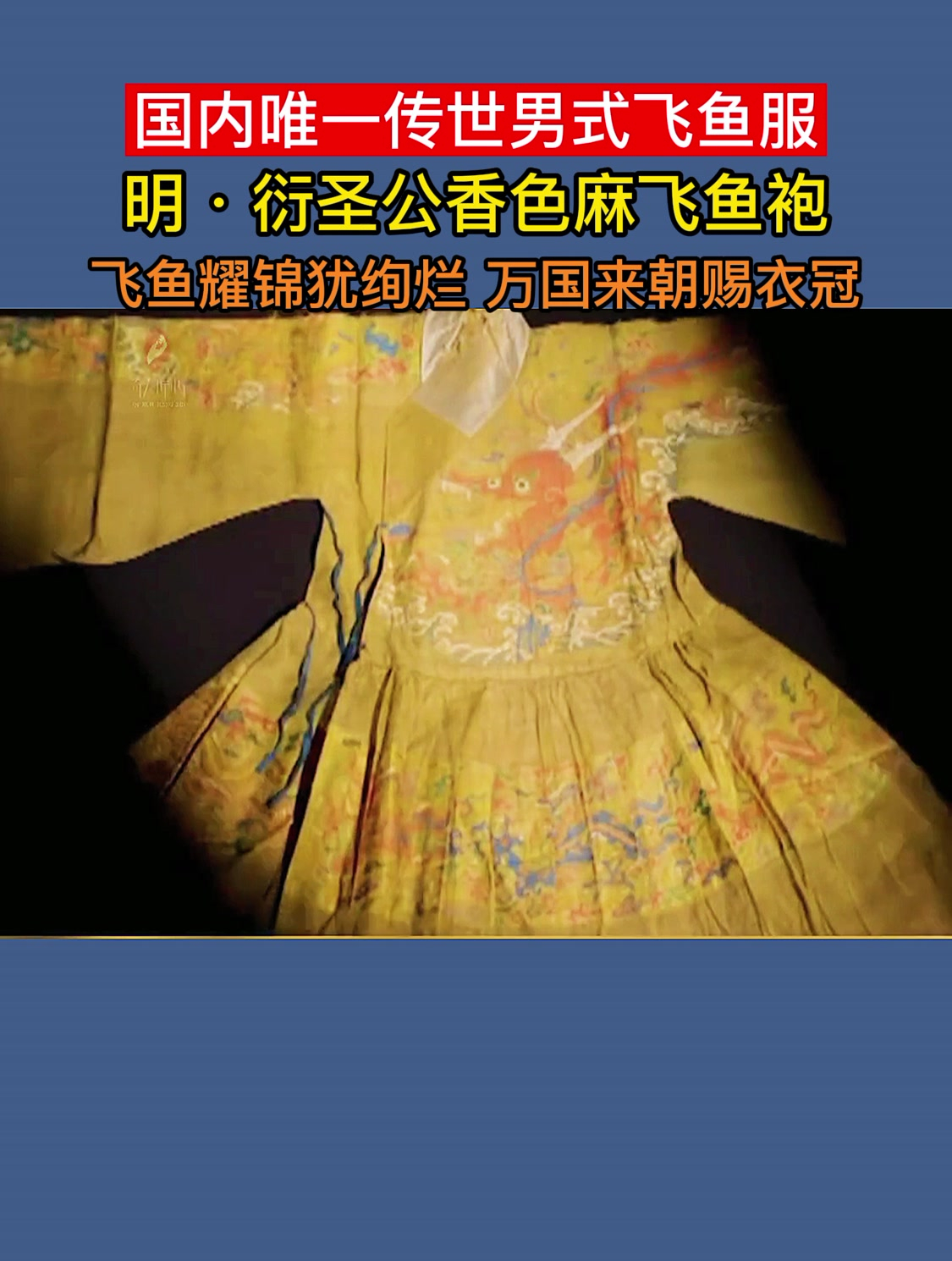其实,历史上的飞鱼袍并不是锦衣卫的专属制服