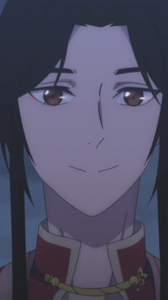 当花城遇见了黑水女装,眼神太逗了