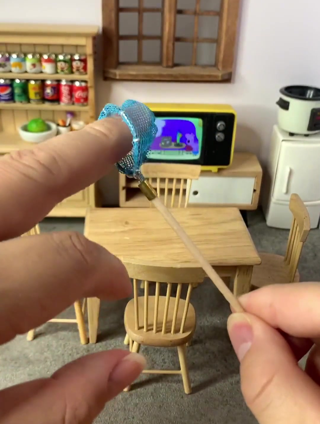 迷你食玩最小捞鱼网兜