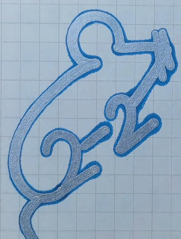 简笔画教程 数字画小老鼠