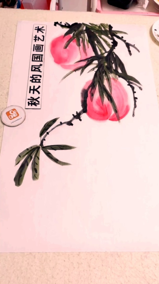 高手是怎么画画的?每日一画,水墨画