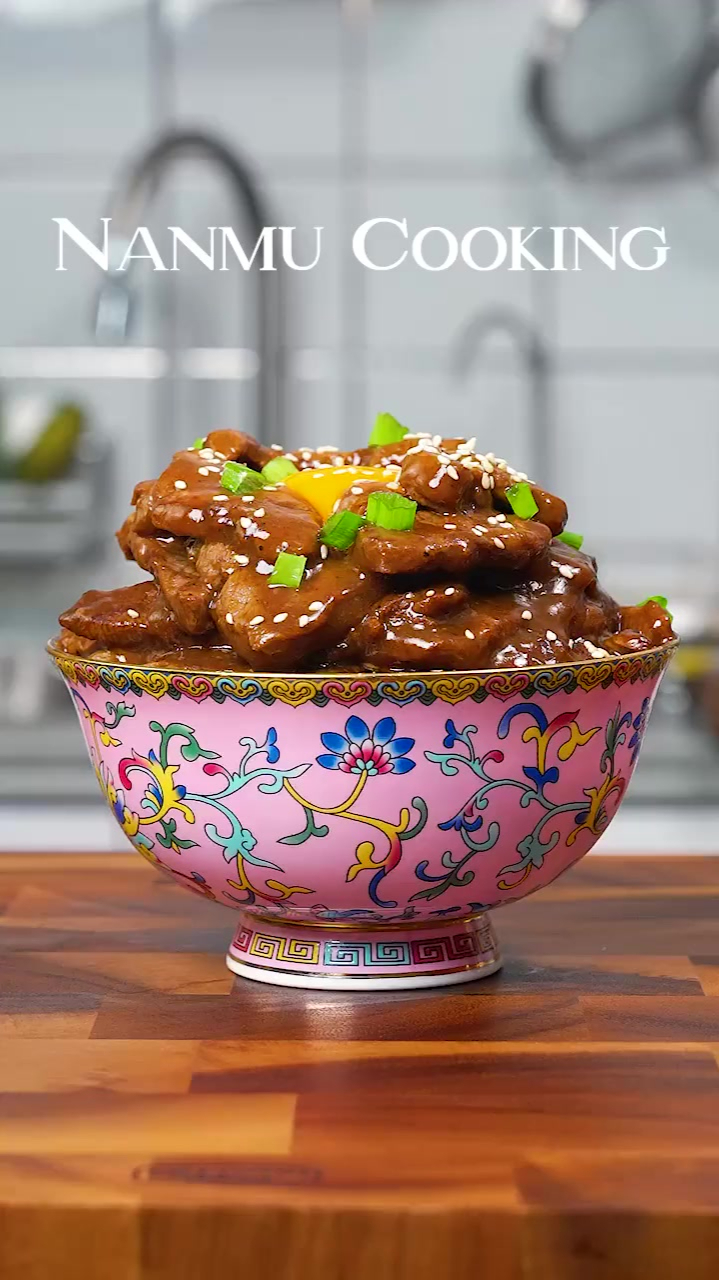 做法简单巨好吃的黑椒牛肉盖饭