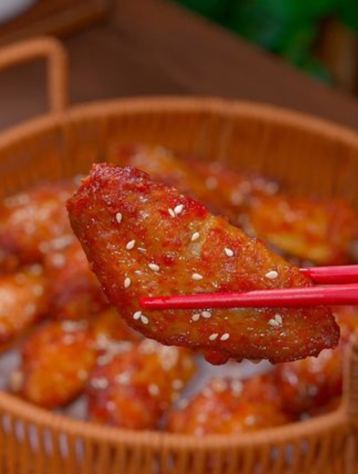 肯德基的烤翅 在家几分钟就能搞定