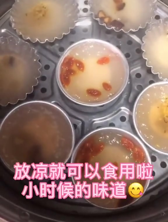 你们要的钵仔糕教程。回忆小时候校门口小推车的味道